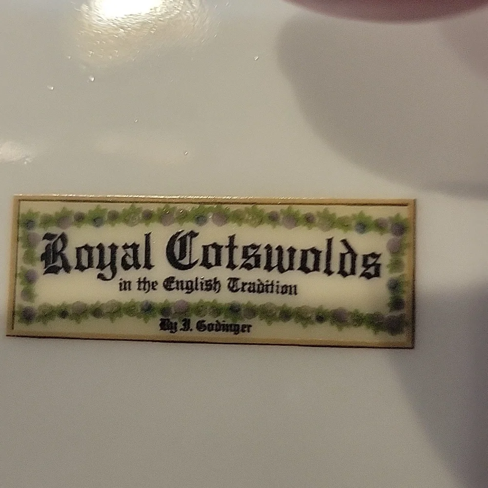 Royal Cotswolds 4 Toothbrush Holder,by Godinger,NWOT/ Stunning!